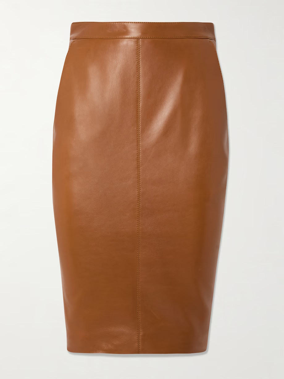Leather skirt
